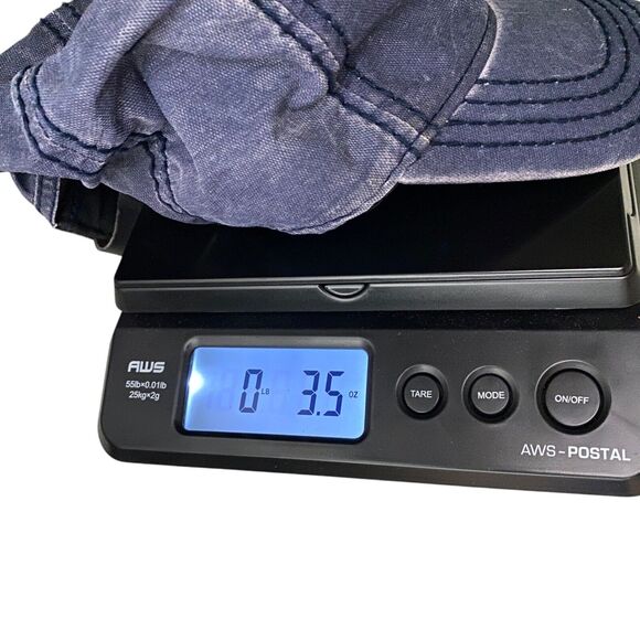 True Religion Hat Cap World Tour Blue Strapback Embroidered Y2K Grunge Baseball - Picture 12 of 12